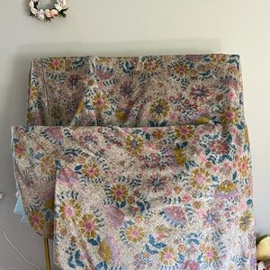 NATURAL LIFE COUCH COVER NWOT PRINT NO LONGER SOLD